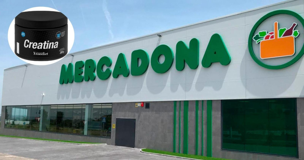 Mercadona saca a la venta la creatina: el complemento alimenticio que toman los deportistas llega a los supermercados