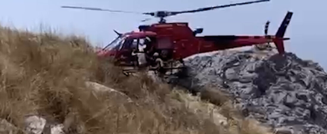 Rescatan a un senderista deshidratado en la sierra de Mallorca en plena ola de calor
